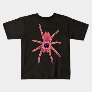 Tarantula Only “Vaporwave” V32 (Invert Glitch) Kids T-Shirt